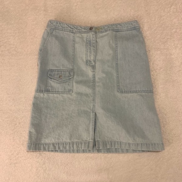 Ralph Lauren Light Blue Skirt - Picture 1 of 7
